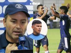 Javier López destacó los tres puntos sobre Victoria, un duelo muy trabajado luego de la semana complicada. Fotos Emilio Flores.