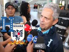 La Selección de Honduras arribó este sábado al Aeropuerto Internacional de Palmerola. FOTOS: Alex Pérez.