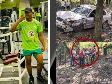 Lester Banegas perdió la vida tras fatal accidente. FOTOS: Pueblo Nuevo Multimedia.