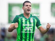 Nicolás Messiniti llegó a 6 goles en el actual campeonato con los verdolagas. Fotos Mauricio Amaya y Neptalí Romero.