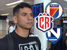 Carlos Pineda llegó este sábado por la mañana al aeropuerto de Palmerola en Comayagua. Foto Erlin Varela.