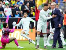 Mbappé fue figura en el encuentro donde se midió a su compañero del Real Madrid, Vinicius. Fotos cortesía.