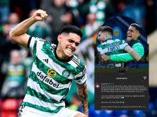 Luis Palma felicitó al Celtic tras clasificar a la gran final de la Copa de Escocia.