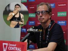 El técnico del San Francisco atendió la conferencia de prensa en el Estadio Nacional. FOTO: David Romero.