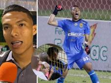 Onan Rodríguez es el tercer rquero del Real España y este sábado debutó con la Máquina Aurinegra. FOTOS: Neptalí Romero | Mauricio Ayala.