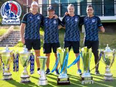 Gustavo Reggi, Pedro Troglio, Pablo Javier Martín y Sergio López se han convertido en una cuarteta con números envidiables en el fútbol hondureño.