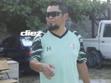 Fernando Molina, técnico de CD Choloma, se arma de entusiasmo y espera llevar a los maquileros a la primera división. Fotos Neptalí Romero.