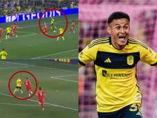 ¡Histórico Andy Nájar! Así fueron las tres asistencias del hondureño en la goleada del Nashville en la MLS