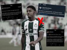 El atacante hondureño Antony Lozano vive un mal momento en el Santos Laguna de México, y todo lo agudizó su expulsión en la Leagues Cup 2025.