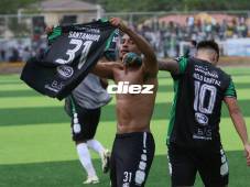 Luis Santamaría fue el anotador del único gol del partido en favor de Juticalpa FC. Fotos Marvin Salgado.