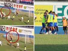 Édrick Menjívar quedó estático: Así fue el golazo de cabeza de Nelson Muñoz que acabó con el invicto de Olimpia