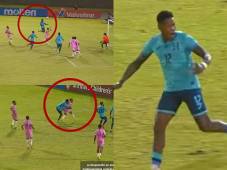 ¡Doblete de Quioto en seis minutos! Así fueron los dos goles del Romántico en el Bermudas-Honduras