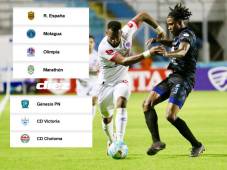 Olimpia no la tuvo fácil y derrotó a Victoria con marcador de 2-1. Foto Marvin Salgado.