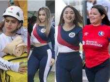 ¡Para enamorarse! Las chicas bellas que cautivaron en los estadios Nacional y Excélsior por la fecha siete del torneo Clausura de la Liga Nacional. FOTOS: Edwin Romero | David Romero | Estalin Irías.