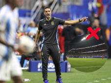 Scaloni y futbolistas de Argentina destrozan la cancha del Mercedes Benz de Atlanta: “Es un desastre”