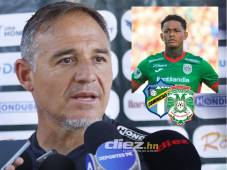 El DT del Marathón palpitó el choque ante Juticalpa FC por la jornada 3 del Apertura 2024. FOTO: Neptalí Romero.