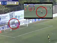 ¡Una obra de arte! Mágico gol de Jhow Benavídez desde el tiro libre para Real España ante UPNFM