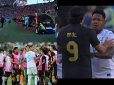 México y Honduras desataron la bronca en el Levi's Stadium. FOTOS: MAURICIO AYALA.