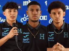 Jefryn Macías, Aarón Zúniga y Javier Arriaga son tres futbolistas hondureños que estarán en el Mundial Sub 20.