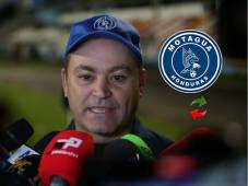 El entrenador del Motagua dio la cara tras la derrota ante FIRPO. FOTOS: Emilio Flores.