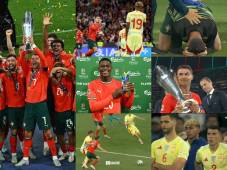 EN FOTOS: Cristiano Ronaldo deja claro quién es el número 1 en su celebración, la gran polémica de la final, tristeza de Lamine Yamal tras perder ante Portugal y la celebración de los campeones.