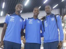 Denzel Cruz, David Flores y Reagan Jerency Bodden, las tres torres de la Sub 17 de Honduras