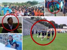 ¡HUBO DE TODO! Las mejores postales de la Selección de Honduras en su primer entreno previo a la batalla ante México en el Azteca por la vuelta de los cuartos de final de la Nations League. FOTOS: Emilio Escobar