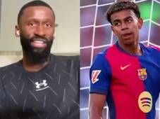 Antonio Rudiger destacó la gran campaña que está presentando Lamine Yamal.