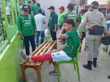 Javier Arriaga se lesionó en el pasado encuentro frente al Génesis FC. Foto cortesía Bebeto Flores.