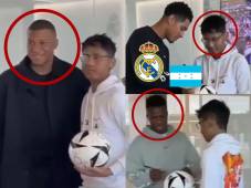 Mbappé, Vinicius y Bellingham tuvieron un gran detalle con Gustavo Manzano.