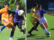Los partidos de la fase de grupos de las ramas masculinas y femeninas se han realizado bajo grandes duelazos de mucha intensidad. FOTO: Moisés Valenzuela.