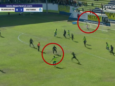 ¡Para ponerse de pie! Mario Martínez revienta el arco del Victoria tras espectacular golazo de larga distancia con el Olancho