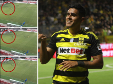 La clavó al ángulo: Luis Palma arranca pretemporada con golazo en derrota del Aris de Grecia en amistoso