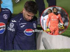 Agustín Auzmendi vuelve a fallar penal ante Edrick Menjívar y sigue sin golear al Olimpia jugando con Motagua