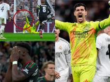 ¡Lo atajó Courtois! Así fue el penal que sacó el portero del Real Madrid ante Arsenal por Champions League