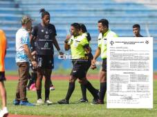 El duro castigo que recibió futbolista de Panteras FC por agredir a un árbitro en la Liga Mayor de Honduras