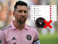 Chicago Fire vapulea al Inter Miami de Messi y lo deja en estado crítico por puestos de Playoffs en la MLS