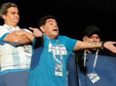 Maradona estuvo en el ojo del huracán durante el Mundial de Rusia por su comportamiento.