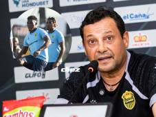 Jeaustin Campos, técnico de Real España, afirma que no están arriesgando todo porque están a la mitad del torneo Clausura. Fotos Mauricio Ayala.