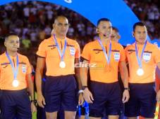 Nelson Salgado pitó la final de vuelta entre Olimpia y Motagua en el pasado torneo Apertura 2022.