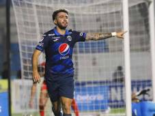 Hatrick de Auzmendi y Motagua golea a Real Sociedad; los azules desplazaron a Olimpia en la tabla del Clausura 2024