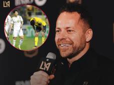 El entrenador del LAFC, Marc do Santos, habló en conferencia de prensa sobre el partido de vuelta que sostendrá este martes frente al Real España y advirtió que saldrán con todas las figuras. Fotos cortesía LAFC