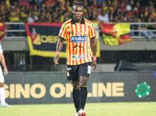 Rubilio Castillo aún no ha marcado en Colombia con el Deportivo Pereira.