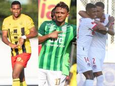 Tabla de posiciones de la Liga Nacional de Honduras.