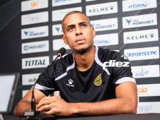 Eddie Hernández es el goleador del torneo Clausura de la Liga Hondubet con 11 dianas. Foto Mauricio Ayala.