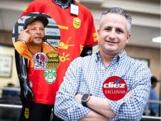 Elías Burbara charló con DIEZ en entrevista exclusiva sobre el accionar de Real España en el presente año. FOTOS: MAURICIO AYALA.