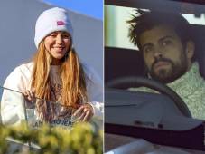 Shakira tuvo esperando a Piqué por más de media hora cuando fue a recoger a los pequeños Sasha y Milan.