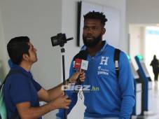 Jorge Benguché charlando con el periodista de Diario Diez, Carlos Castellanos. Foto: Andro Rodríguez.
