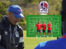 El Olimpia tiene dos juegos sin ganar, ante Juticalpa FC y América. Hoy visita a Lobos UPNFM desde las 5:15 pm por la jornada 4 del torneo Clausura de la Liga Hondubet y el miércoles visitan a las Águilas en México en la vuelta de la Copa de Campeones de la Concacaf. Fotos cortesía Olimpia.