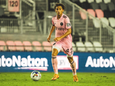 David Ruiz, joyita de sangre catracha debuta con el primer equipo del Inter Miami de la MLS